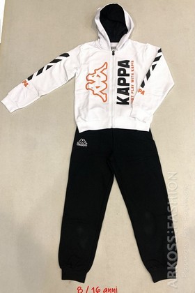 Tuta zip con cappuccio